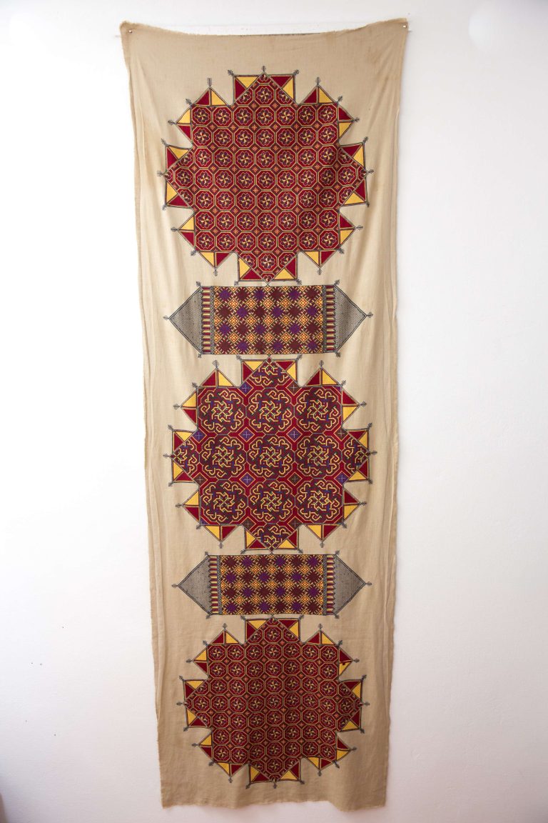 CHAOUEN SILK EMROIDERY PANEL