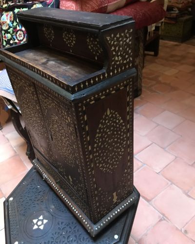 ANGLO INDIAN INLAY CABINET