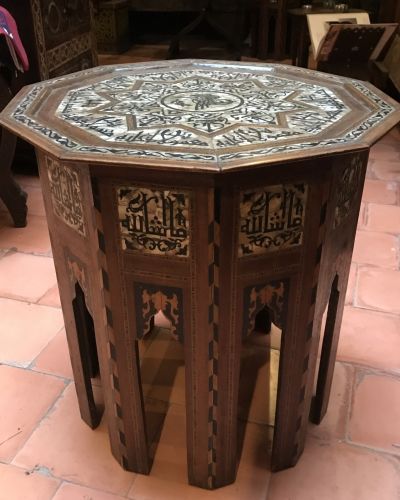 OTTOMAN INLAY TABLE