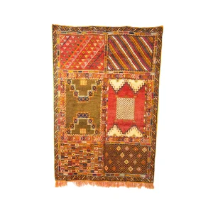 Authentic Vintage Moroccan Berber Rug