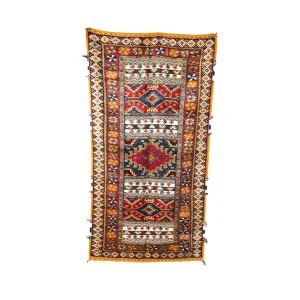Authentic Vintage Moroccan Berber Rug