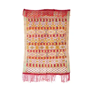 Authentic Vintage Moroccan Berber Rug