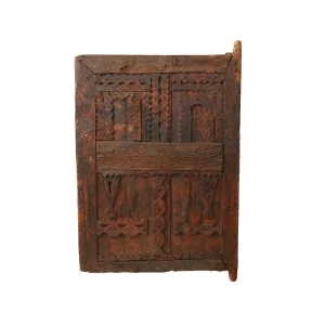 Moroccan wooden door, Atlas Mountains