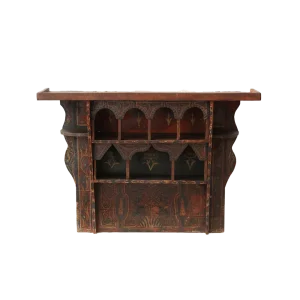 Moroccan Spice Rack, Handmade and Hand-Painted