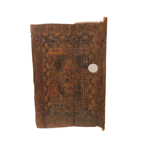 Moroccan wooden door, Atlas Mountains