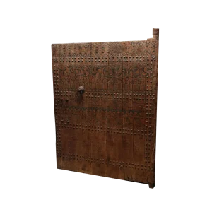 Moroccan wooden door, Atlas Mountains