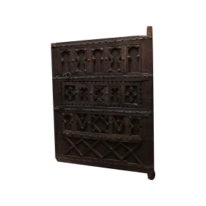 Moroccan wooden door, Atlas Mountains