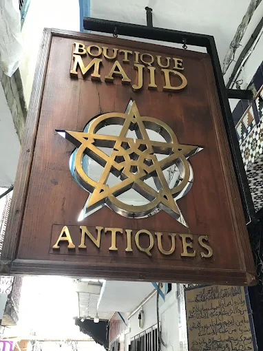 Abdelmajid Rais El Fenni with Eric Clapton